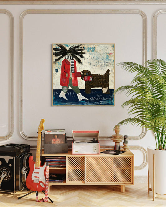 Canvas print: My little chocolate melt