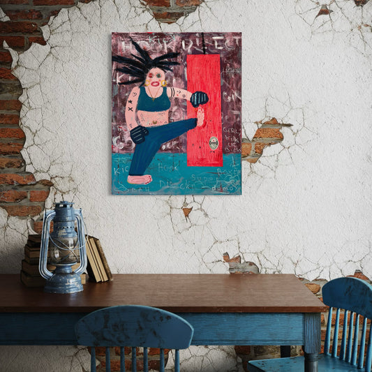 Canvas print: My Sidekick