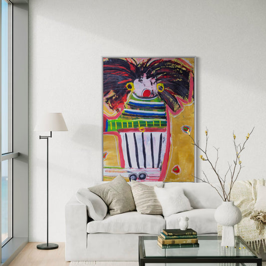 Canvas print: Amsterdam Woman