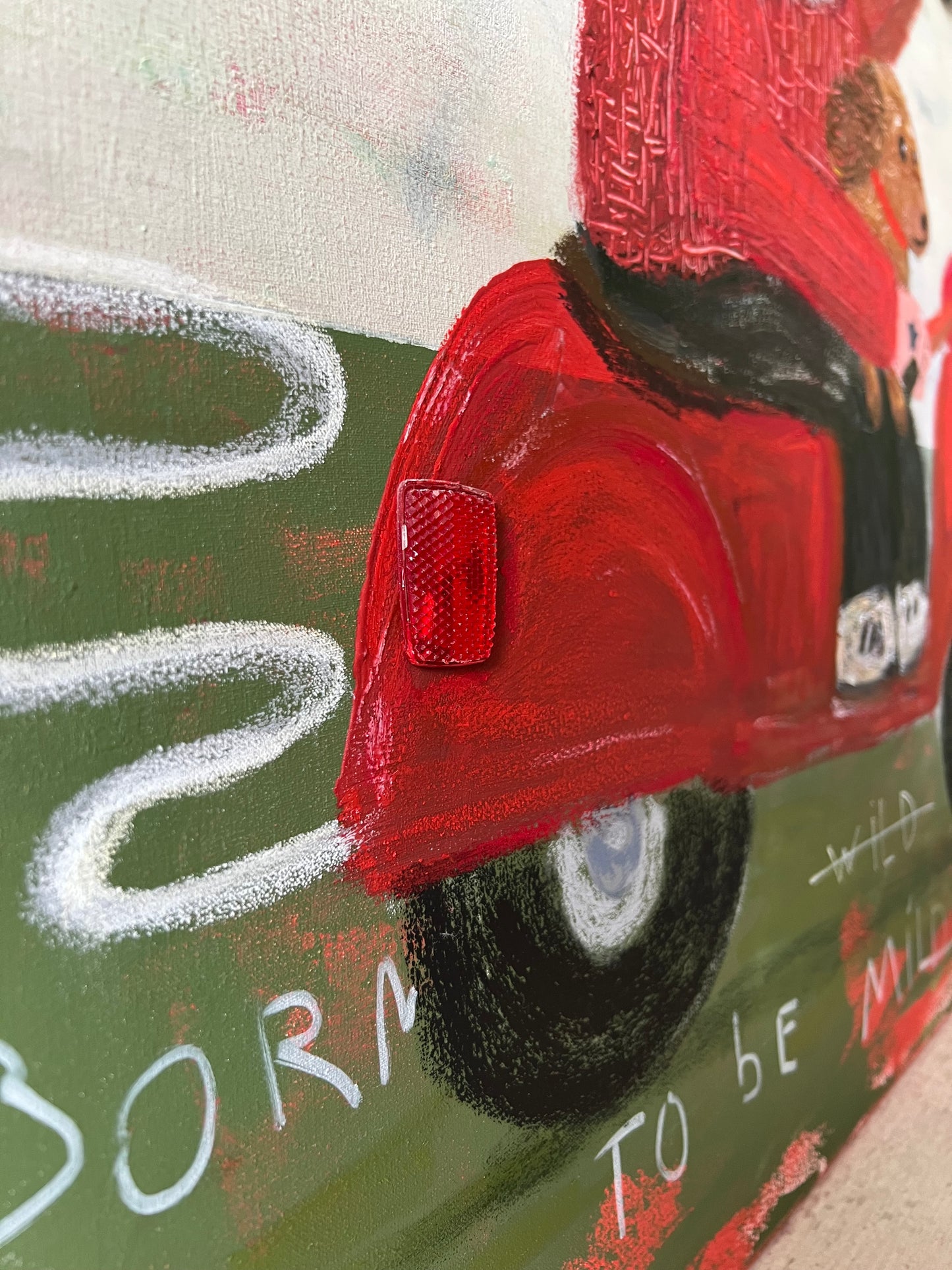 Original: Born To Be Mild (80 x 80 cm / 31 x 31 in)