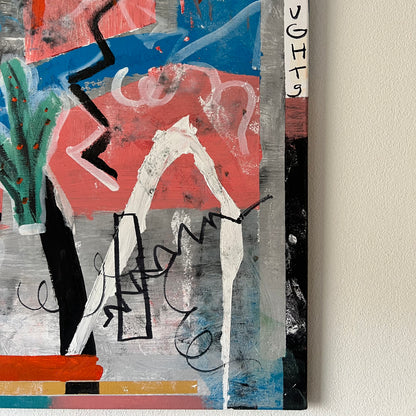 Original: Attic Thoughts (120 x 70 cm / 47 x 27 in)