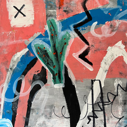 Original: Attic Thoughts (120 x 70 cm / 47 x 27 in)