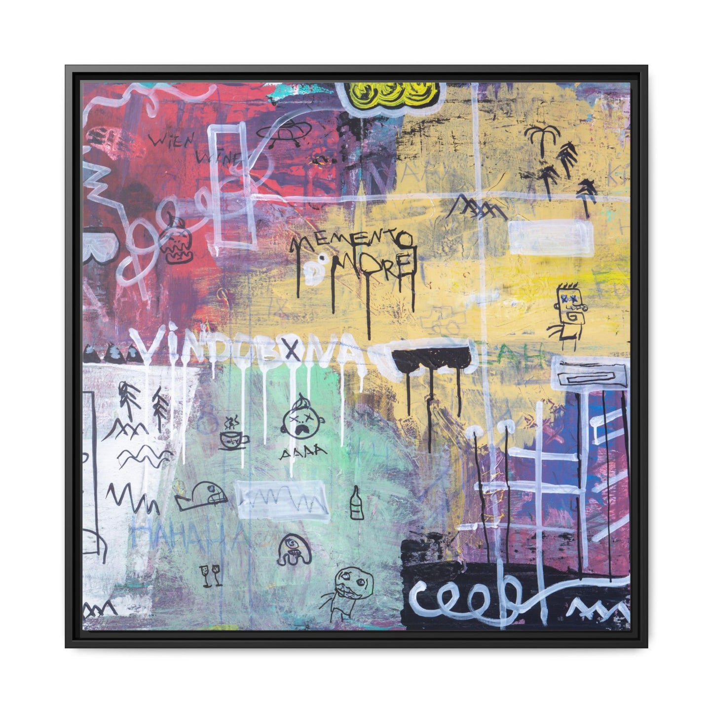 Canvas print: Squared Memento More [Limited Edition]