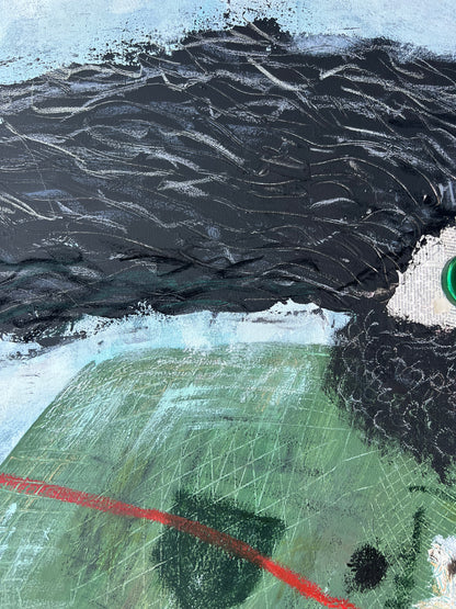 Cold Dog (120 x 120 cm / 47 x 47 in)