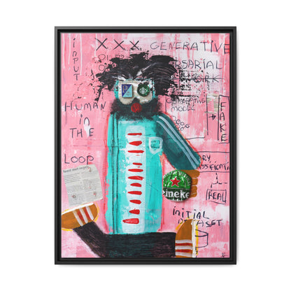 Canvas print: Human in the Loop [Limited Edition]