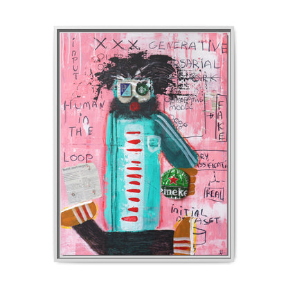 Canvas print: Human in the Loop [Limited Edition]