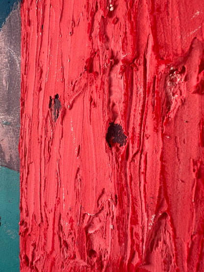 Original: My Sidekick (100 x 80 cm / 39 x 31 in)