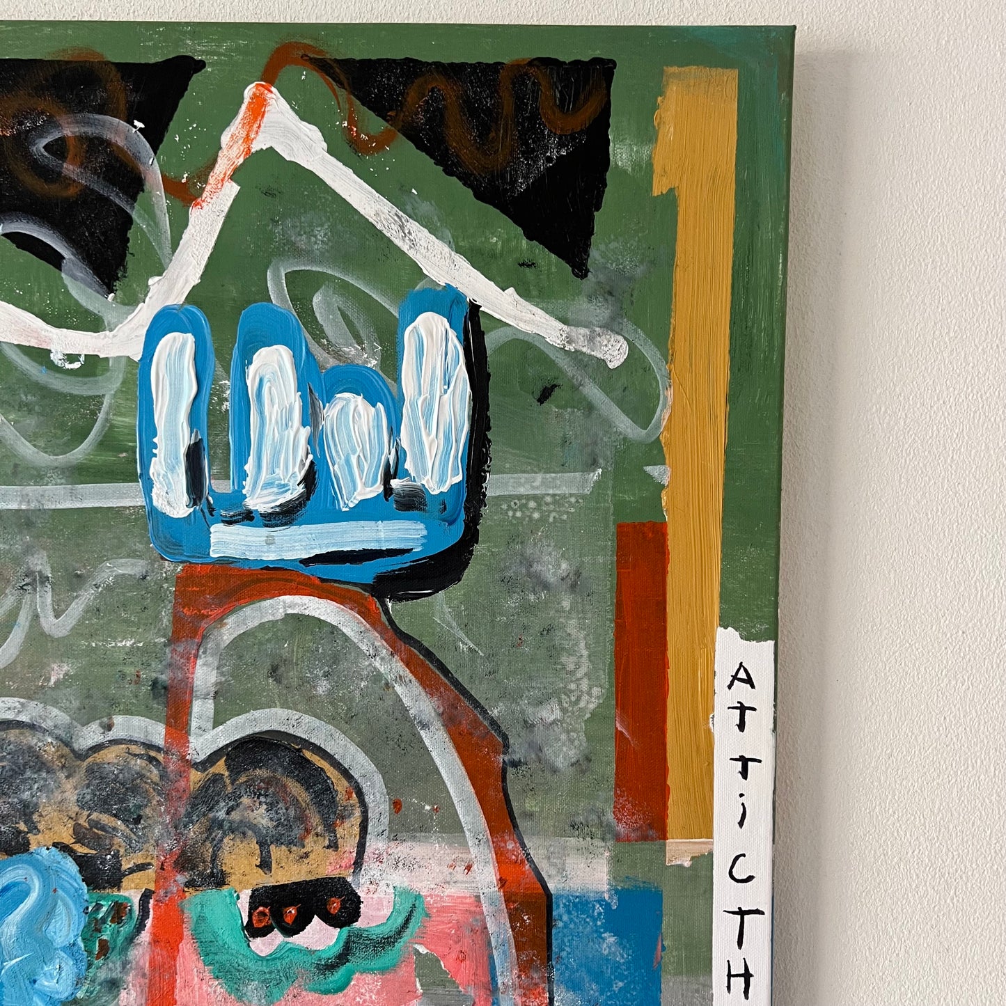 Original: Attic Thoughts (120 x 70 cm / 47 x 27 in)