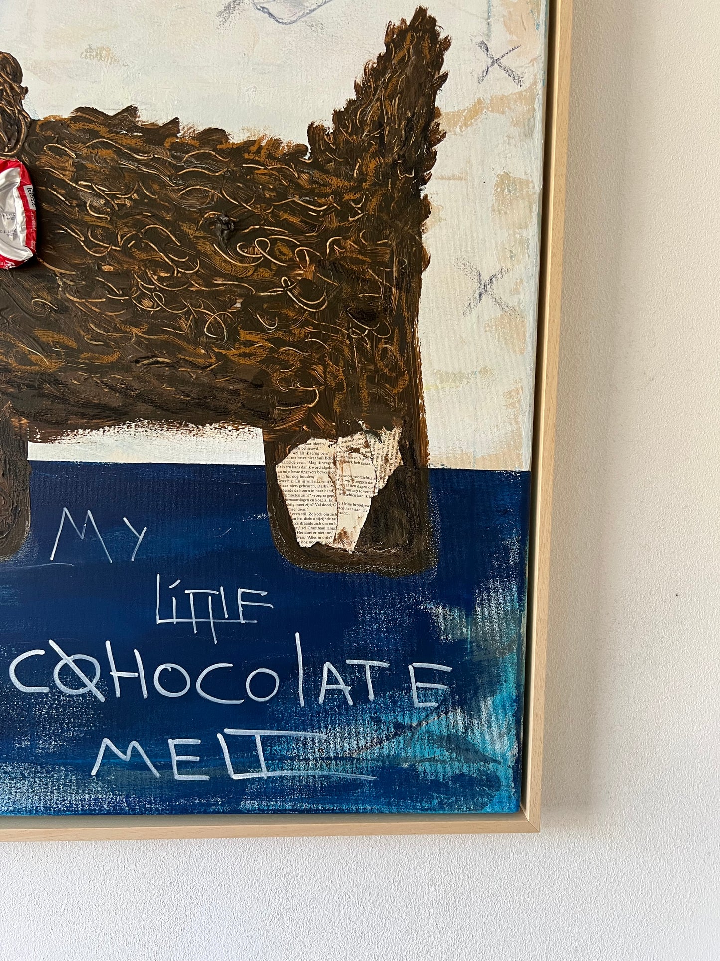 Canvas print: My little chocolate melt