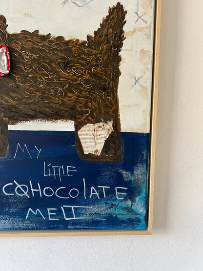 Canvas print: My little chocolate melt