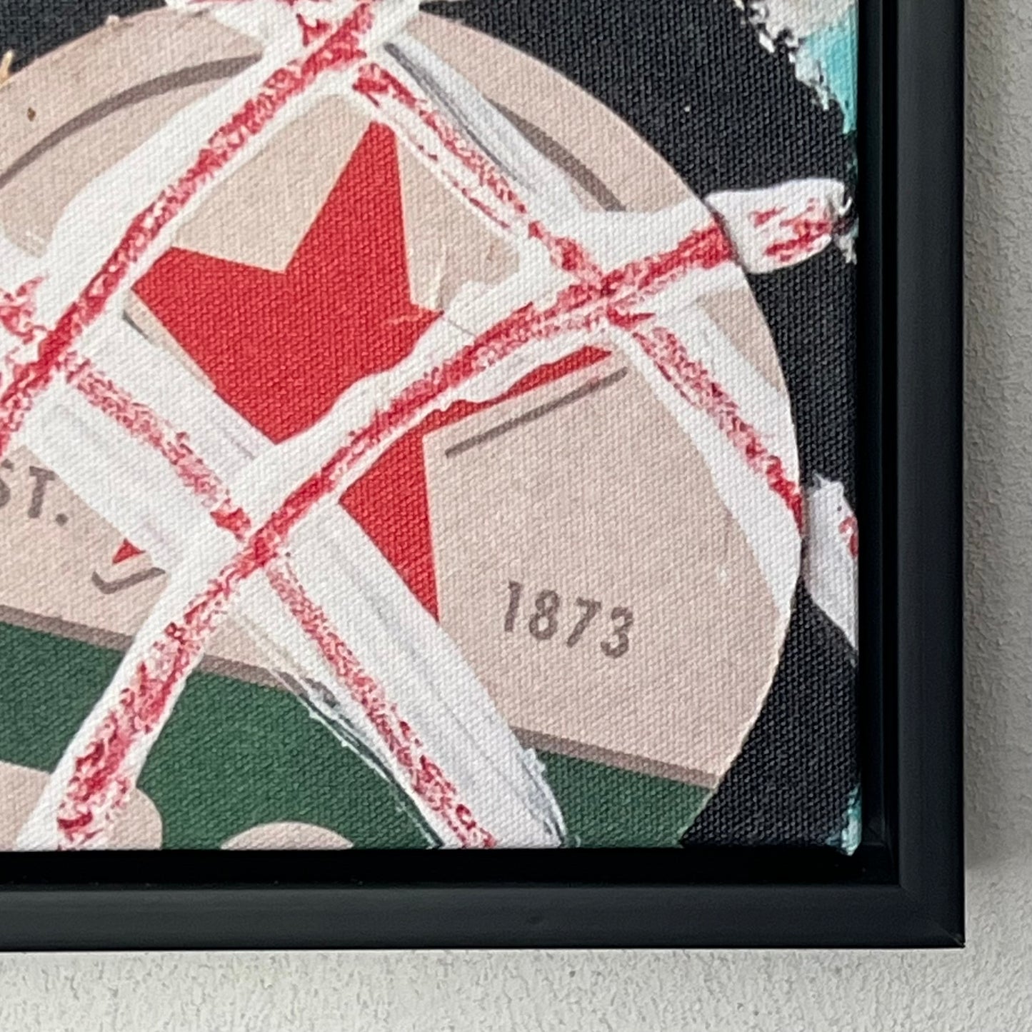 2 x Canvas prints: Human and Olifant