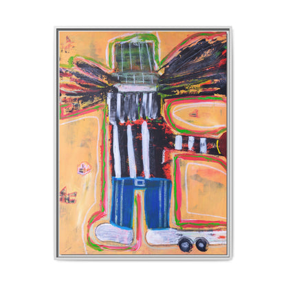 Canvas print: Amsterdam Man