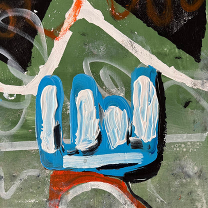 Original: Attic Thoughts (120 x 70 cm / 47 x 27 in)