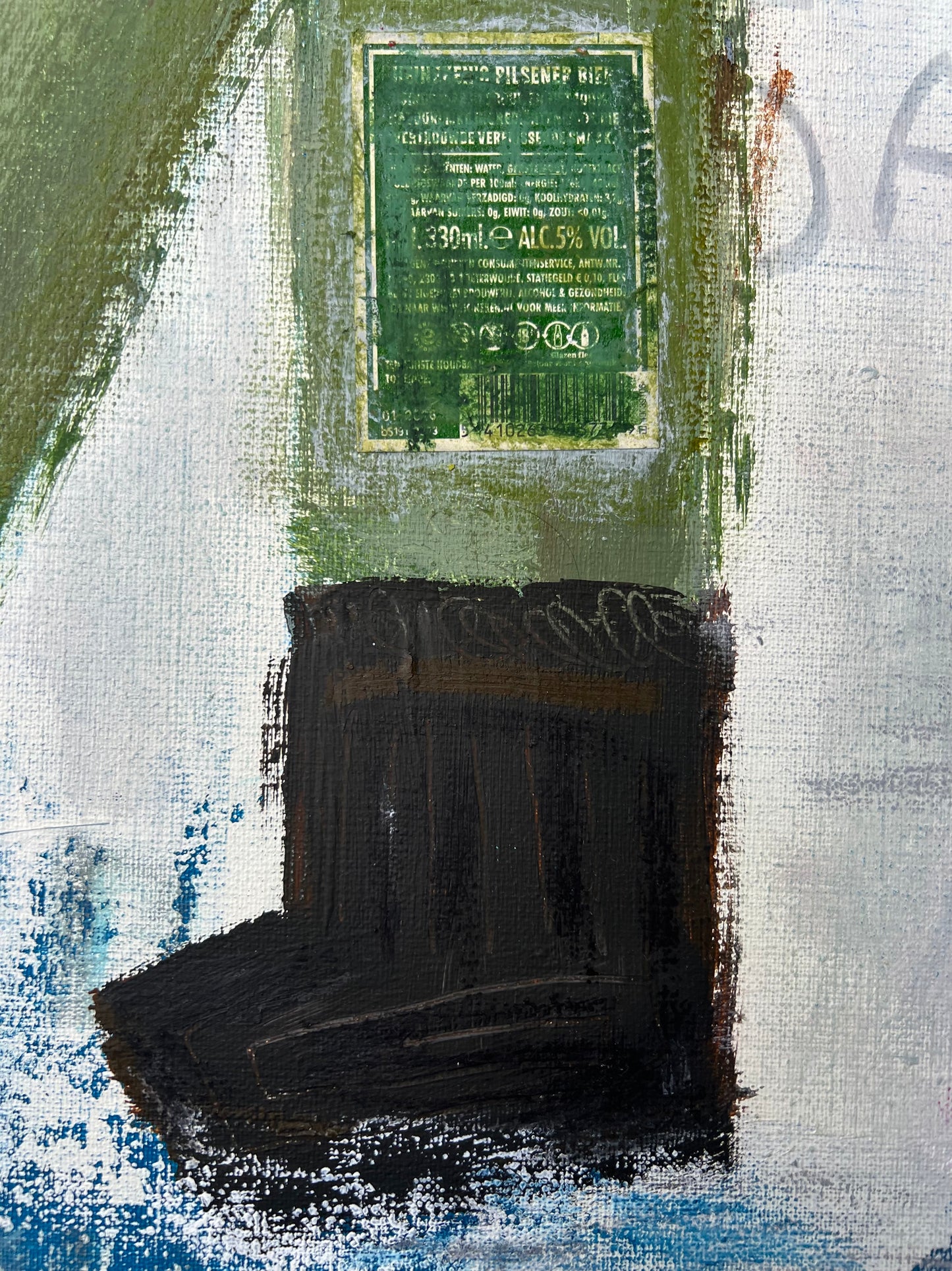 Saint Brrnard (90 x 90 cm / 35 x 35 in)