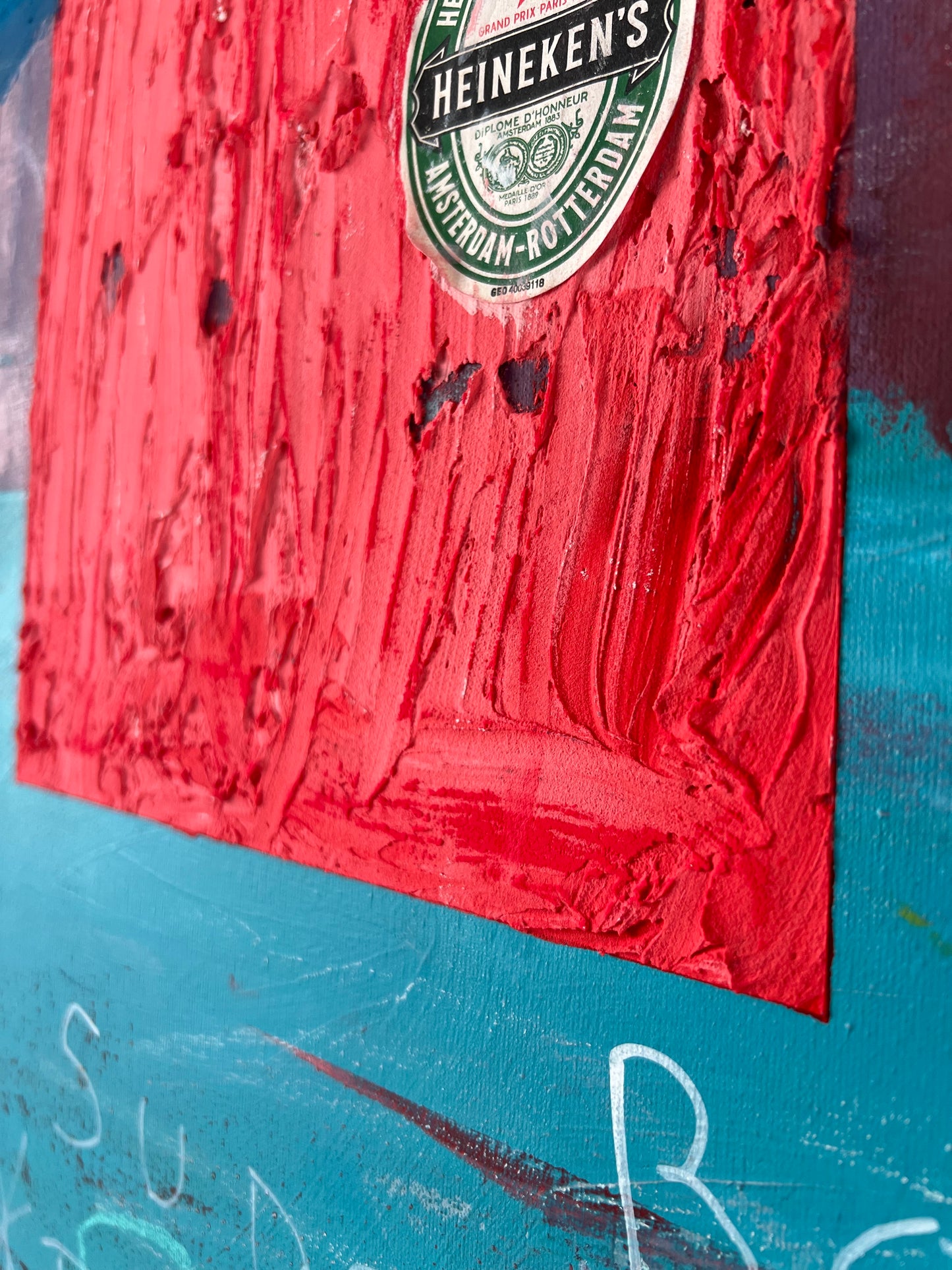 Original: My Sidekick (100 x 80 cm / 39 x 31 in)