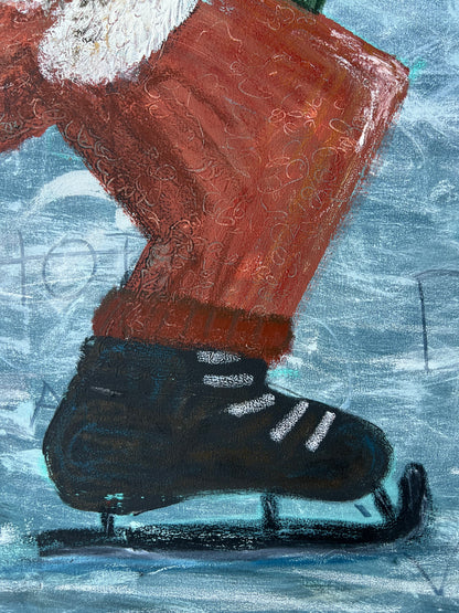 Cold Dog (120 x 120 cm / 47 x 47 in)