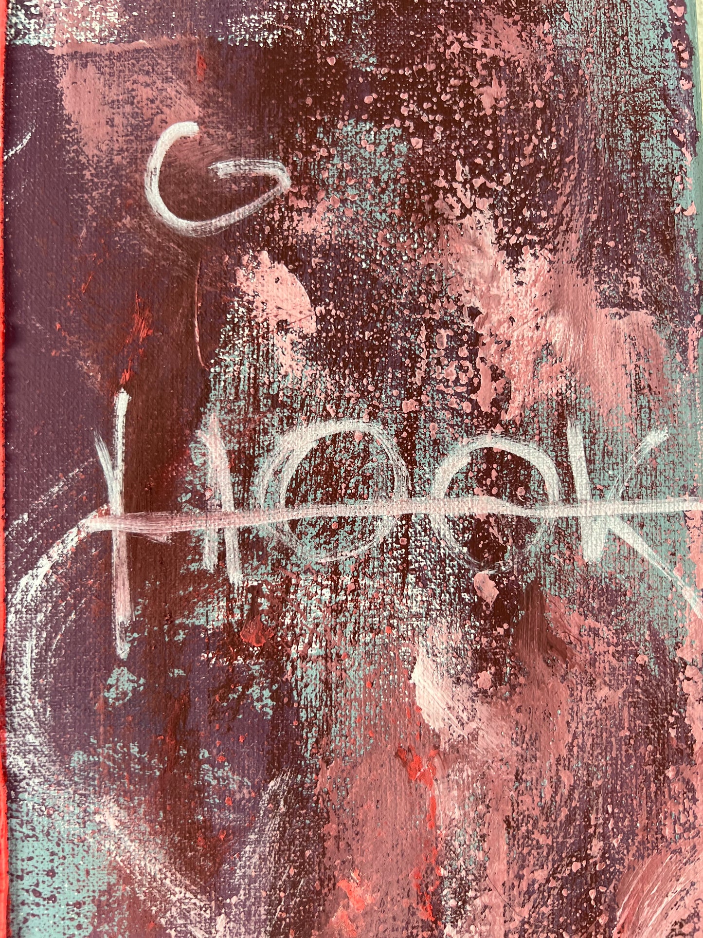 Original: My Sidekick (100 x 80 cm / 39 x 31 in)