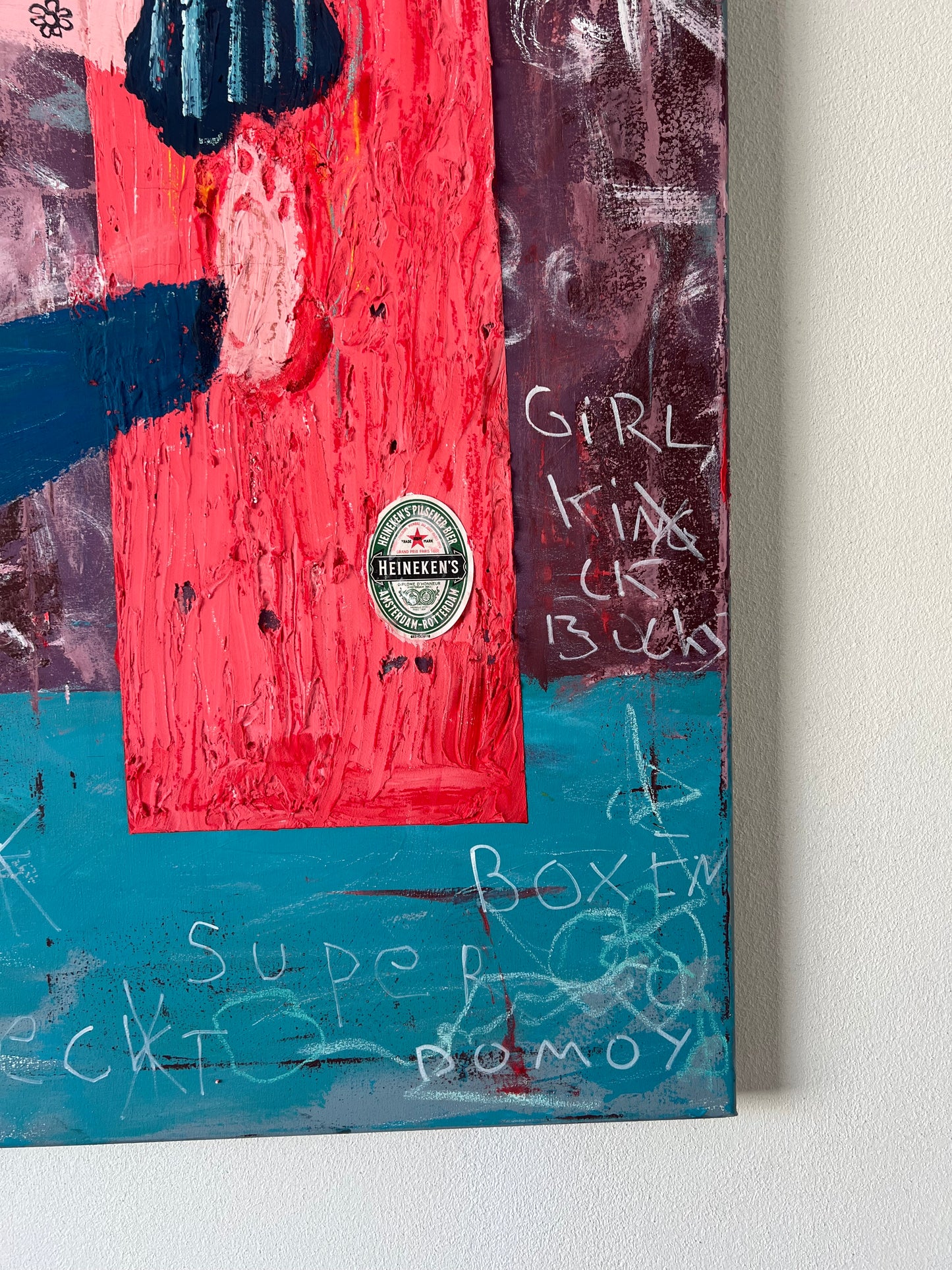 Original: My Sidekick (100 x 80 cm / 39 x 31 in)