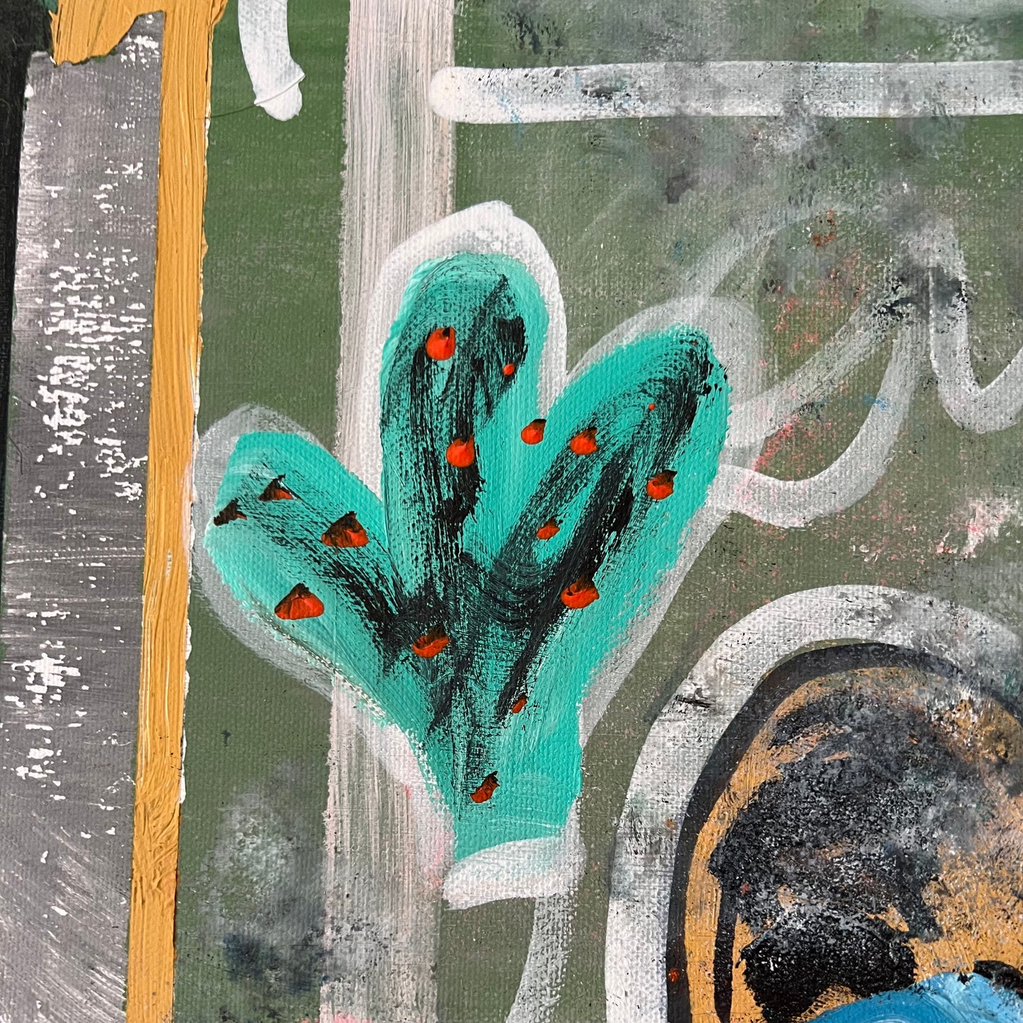 Original: Attic Thoughts (120 x 70 cm / 47 x 27 in)