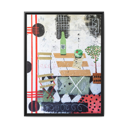 Canvas print: My Dutch Terrace