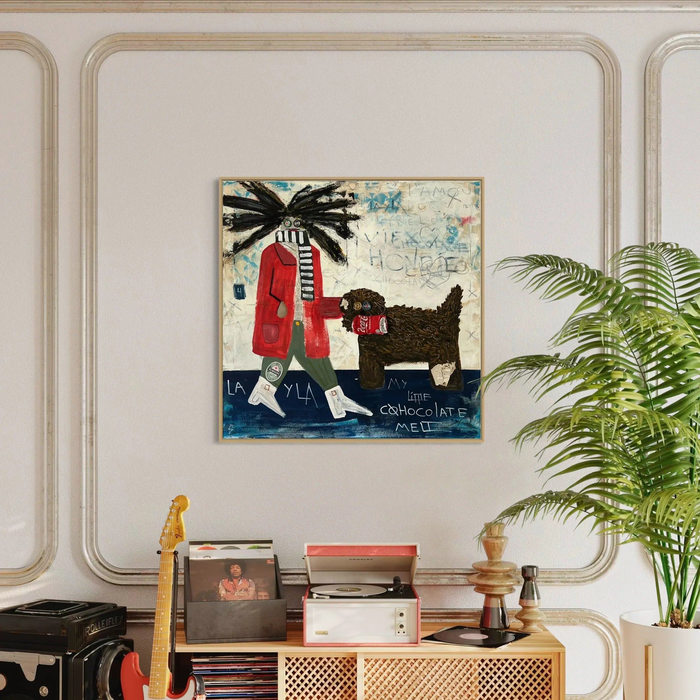 Canvas print: My little chocolate melt – Gio Manveli