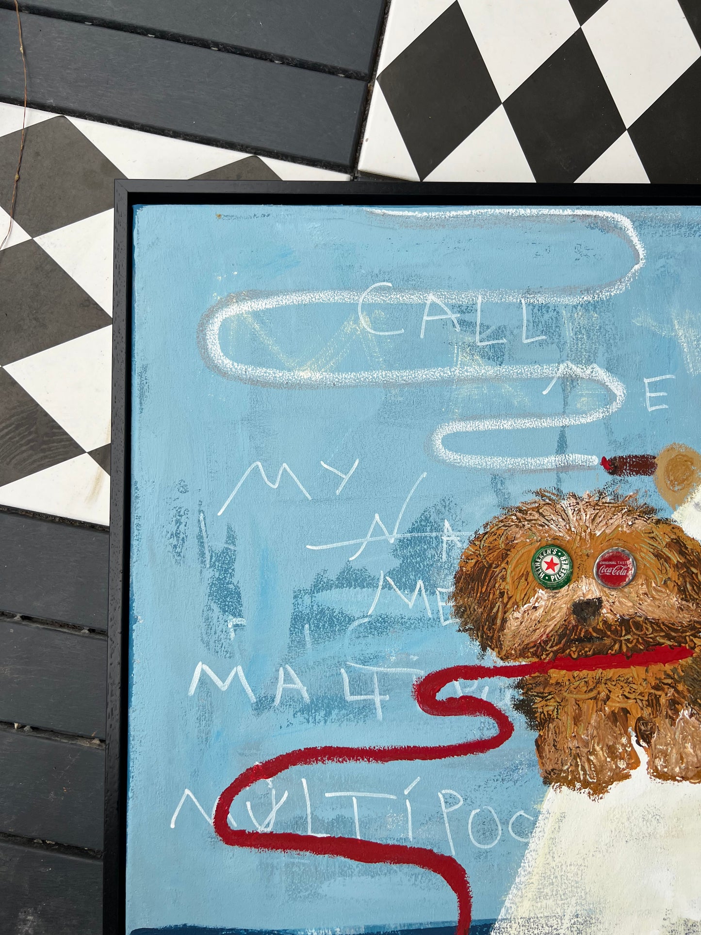 Canvas print: Call me maltipoo [Limited Edition]