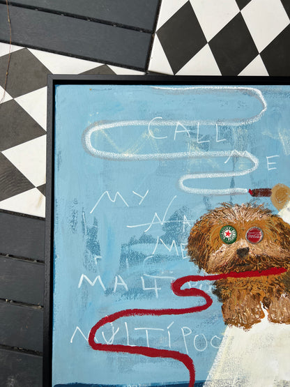 Canvas print: Call me maltipoo [Limited Edition]