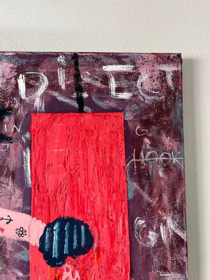 Original: My Sidekick (100 x 80 cm / 39 x 31 in)