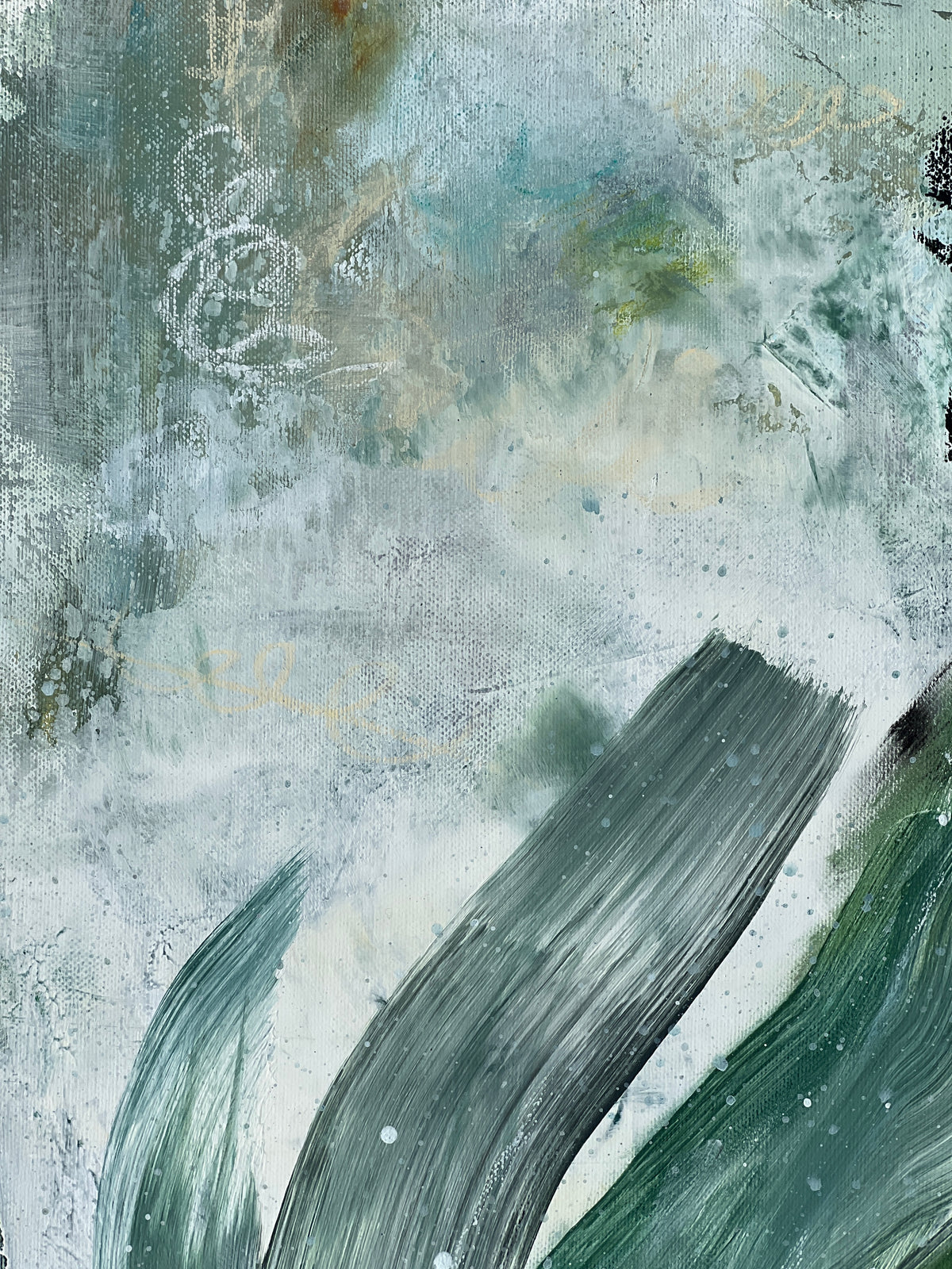 Canvas print: Caught one. You?