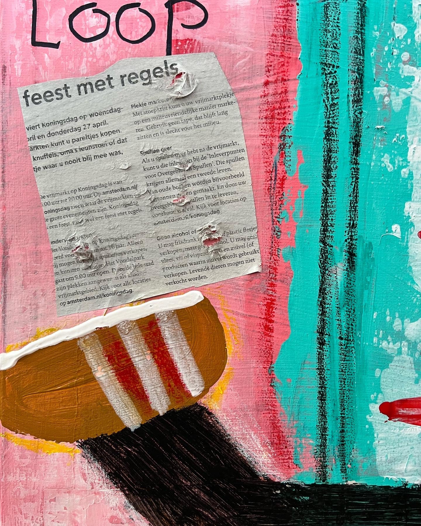 Canvas print: Human in the Loop [Limited Edition]