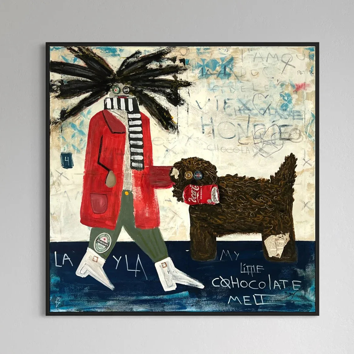 Canvas print: My little chocolate melt – Gio Manveli