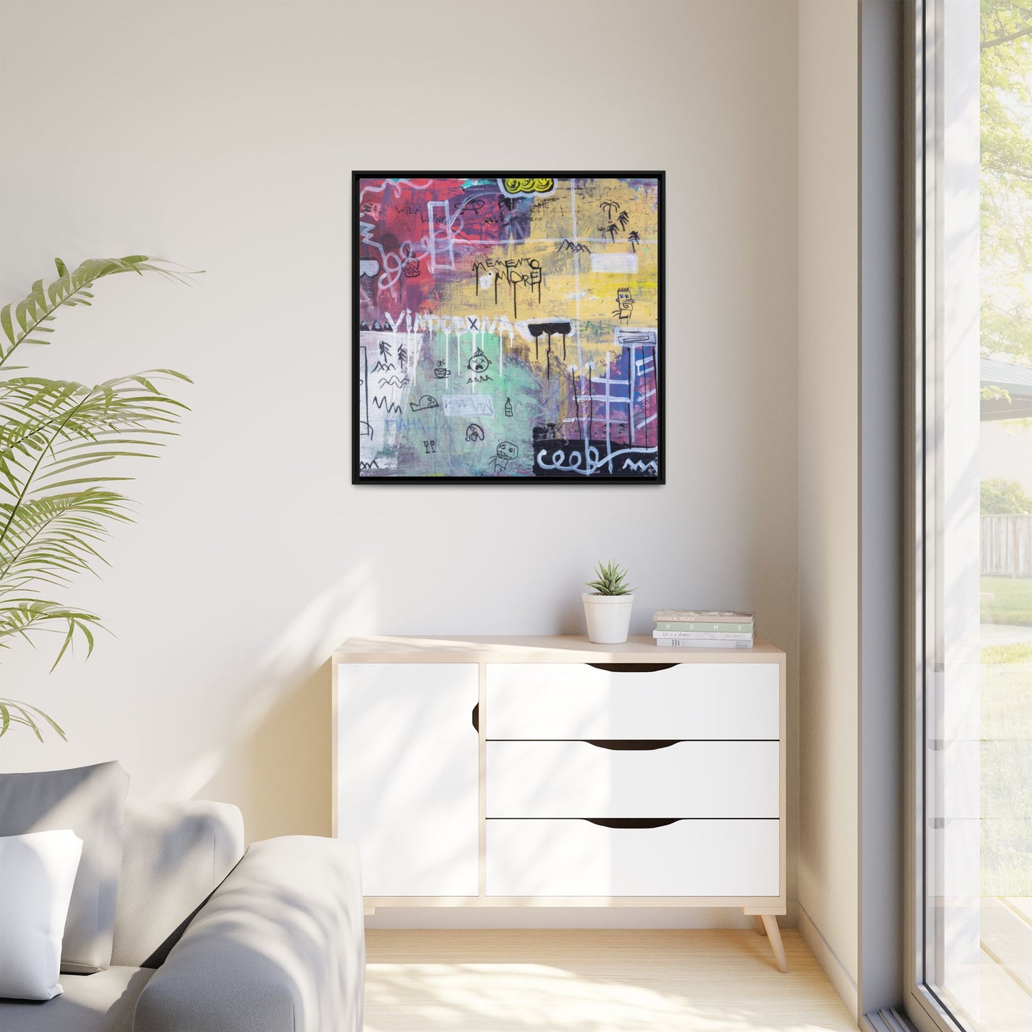 Canvas print: Squared Memento More [Limited Edition]