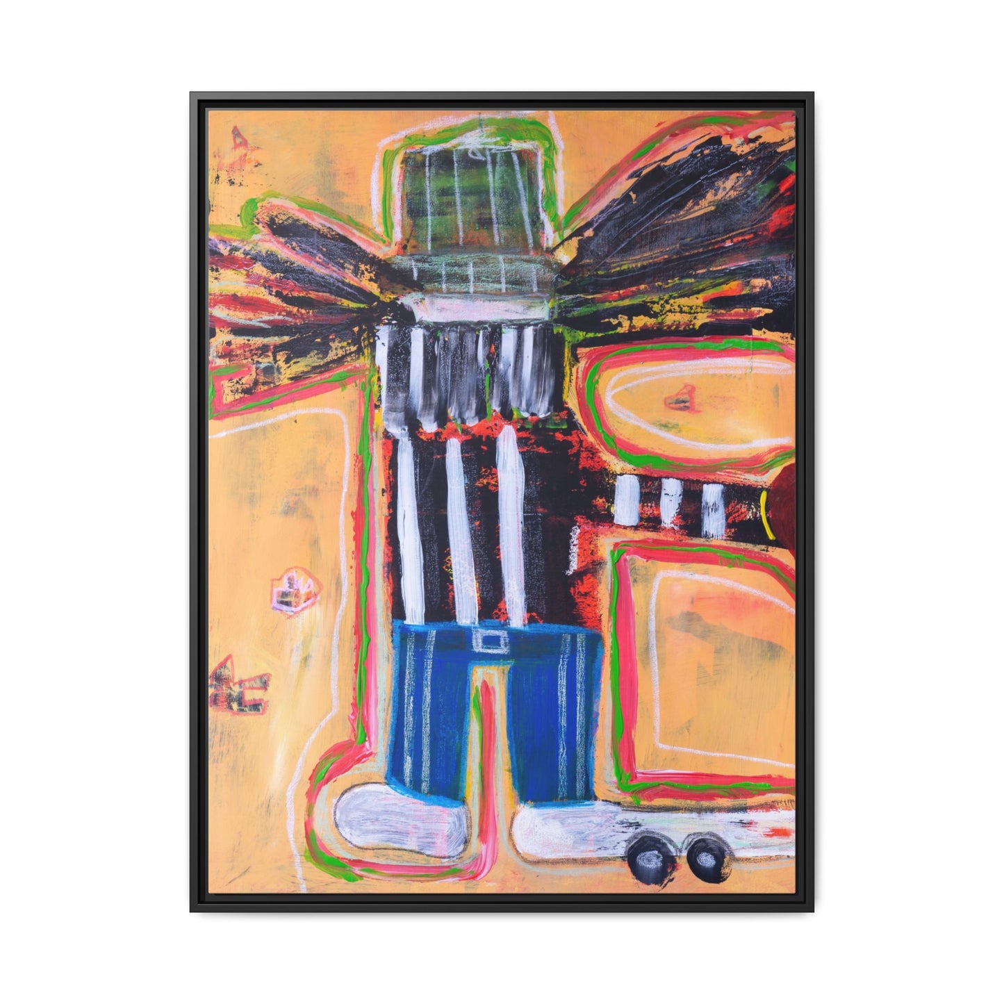 Canvas print: Amsterdam Man