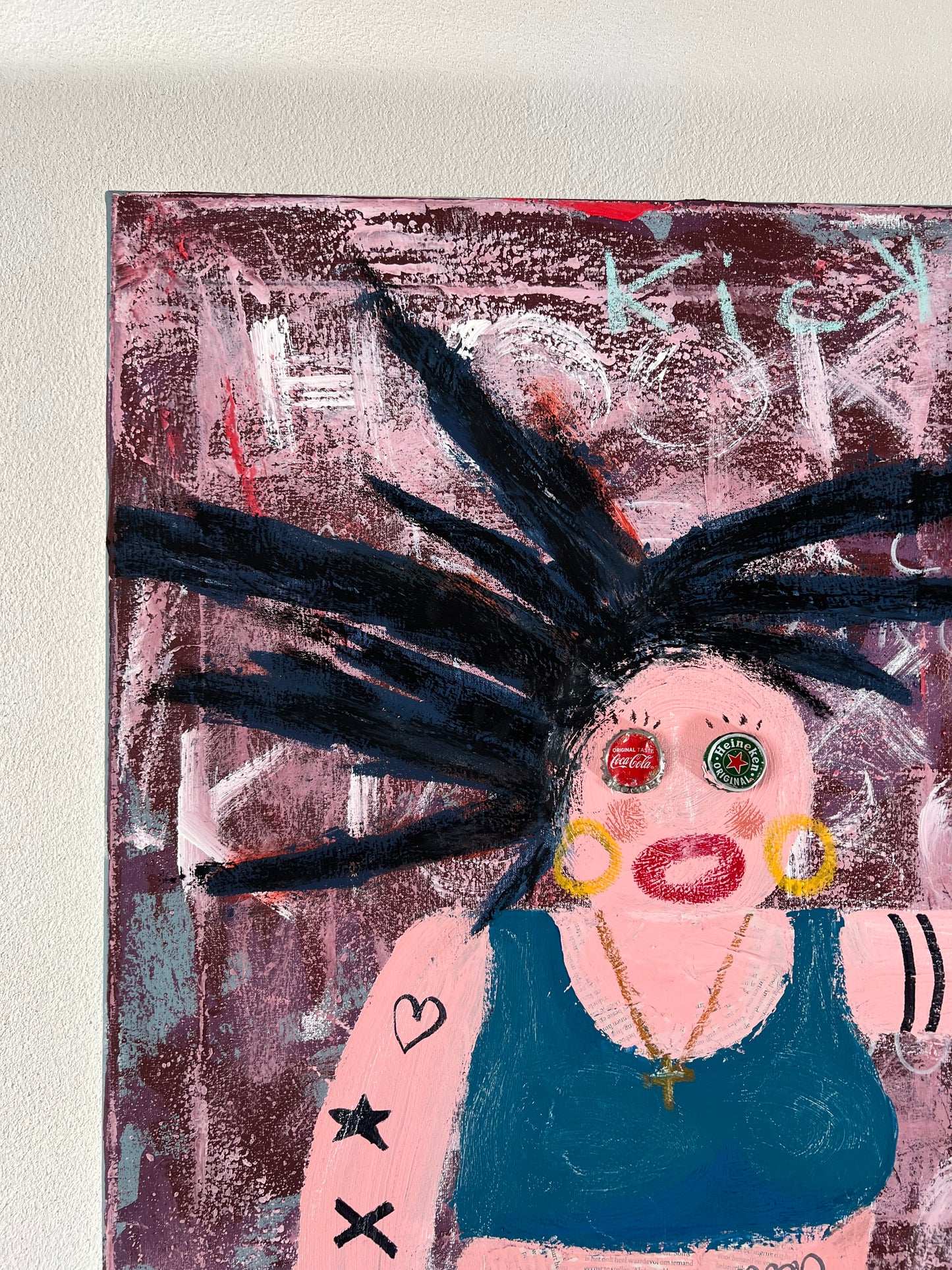 Original: My Sidekick (100 x 80 cm / 39 x 31 in)