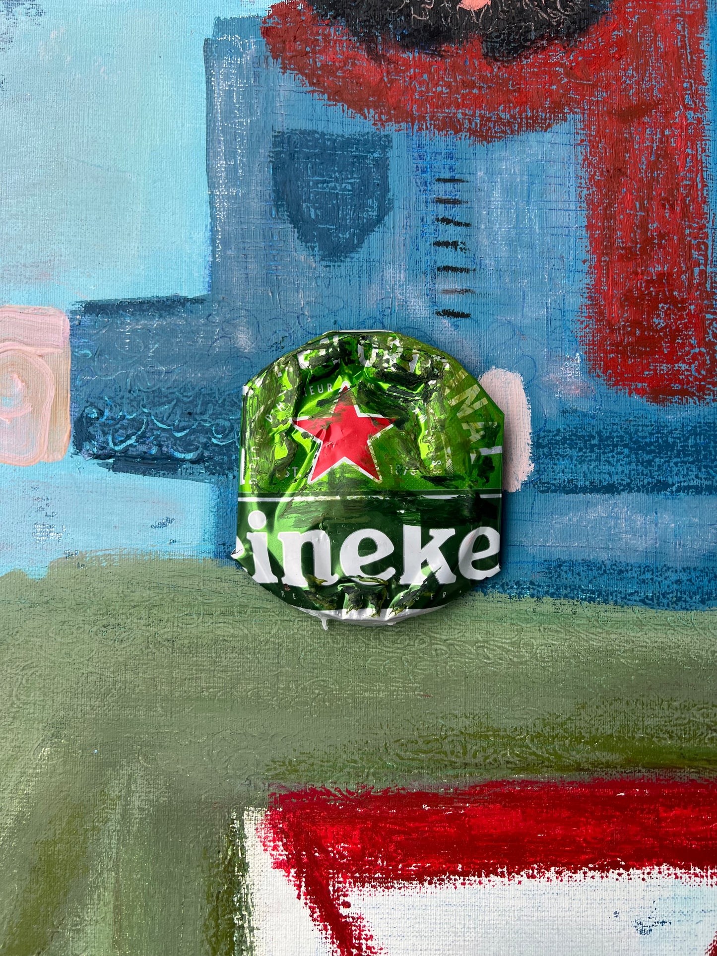 Saint Brrnard (90 x 90 cm / 35 x 35 in)