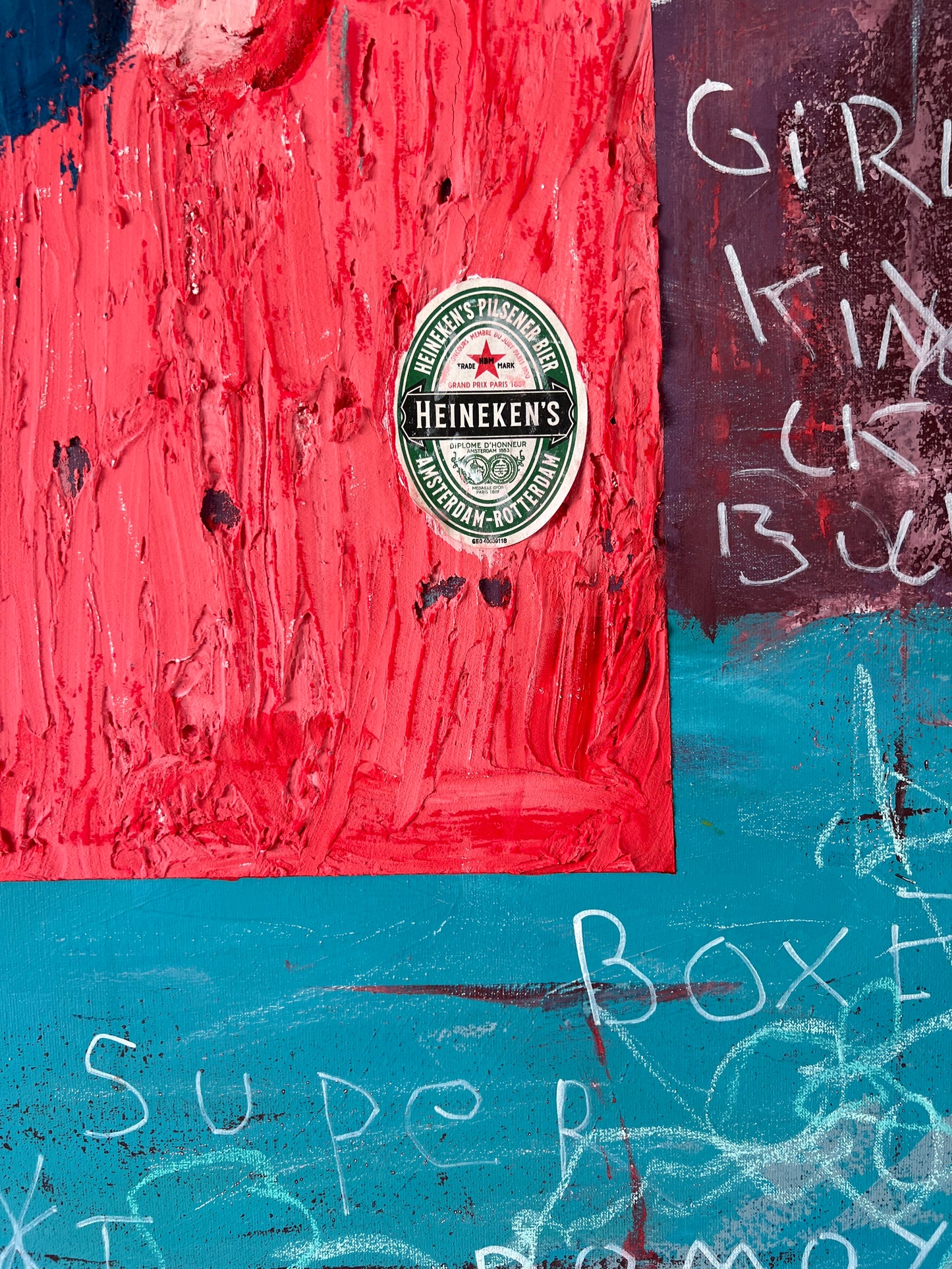 Original: My Sidekick (100 x 80 cm / 39 x 31 in)