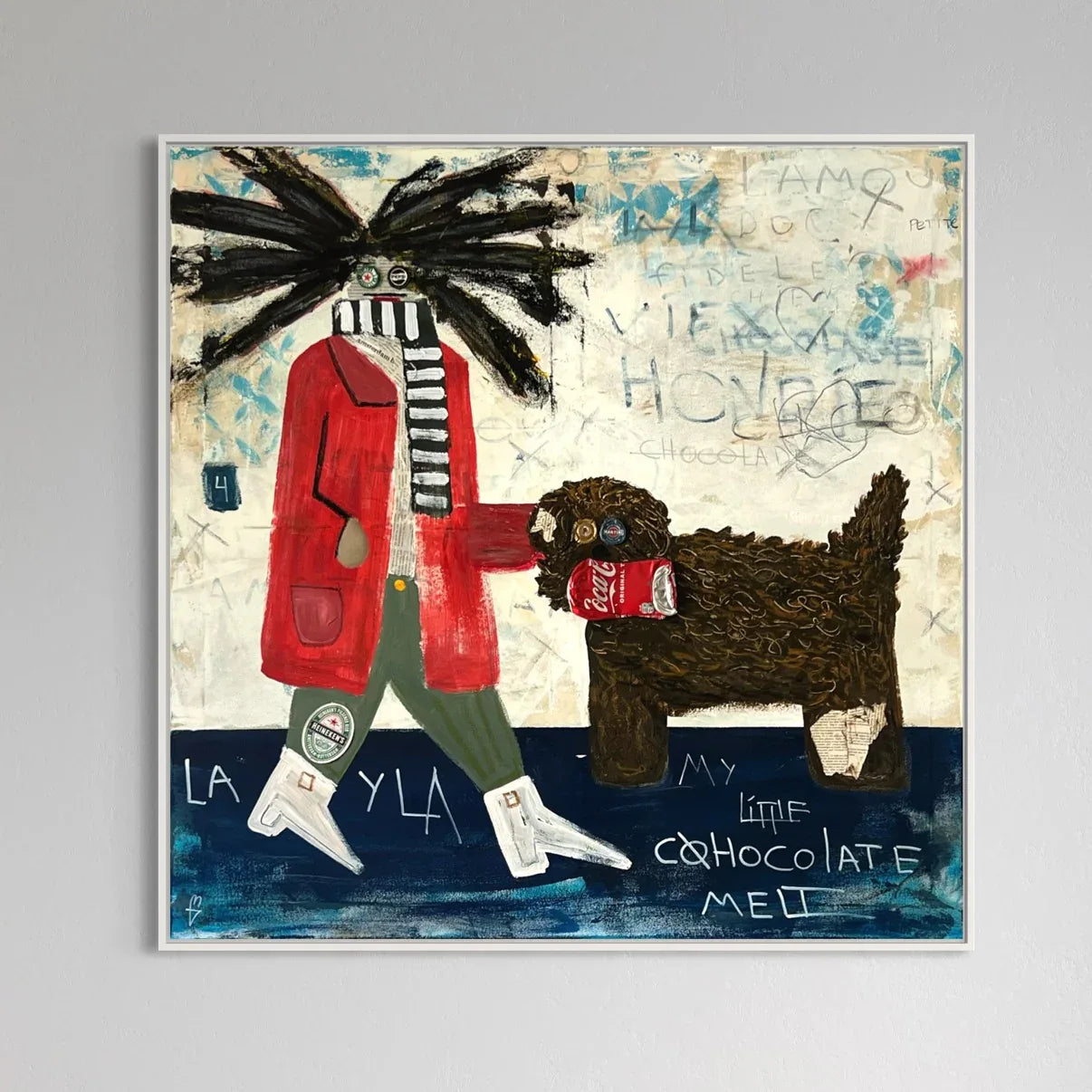 Canvas print: My little chocolate melt – Gio Manveli