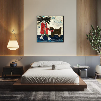 Canvas print: My little chocolate melt