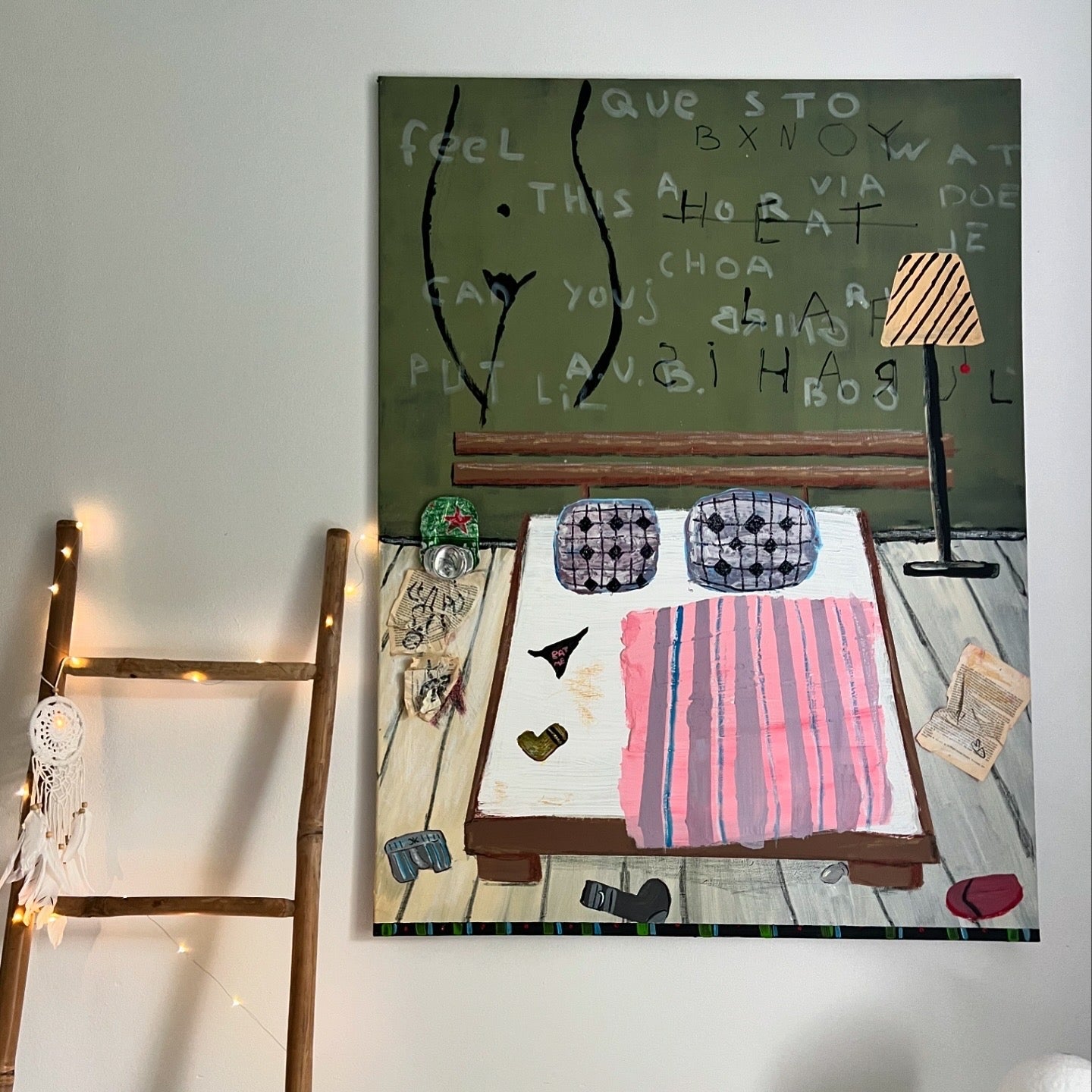 Canvas print: Dutch Bedroom [Limited Edition]