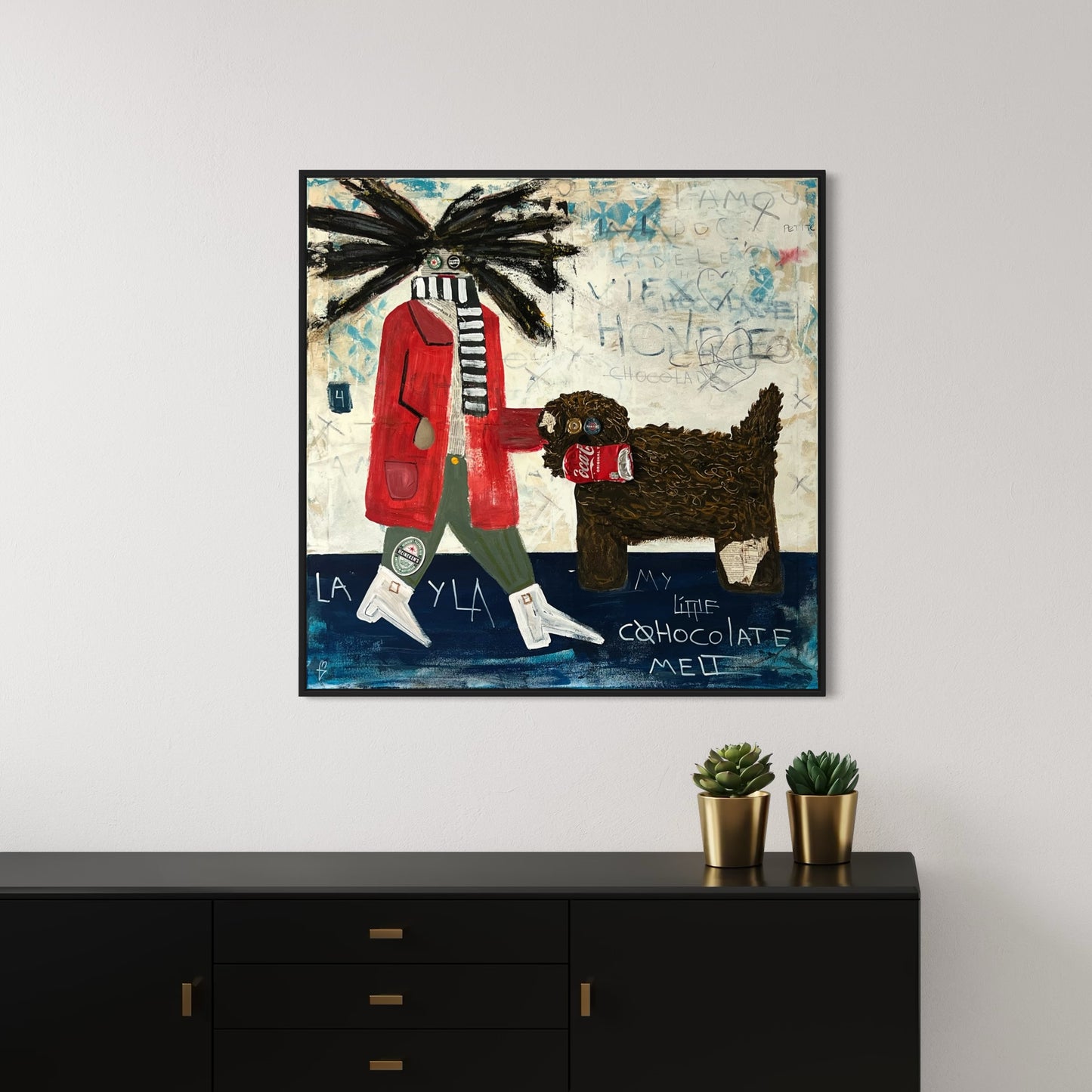 Canvas print: My little chocolate melt