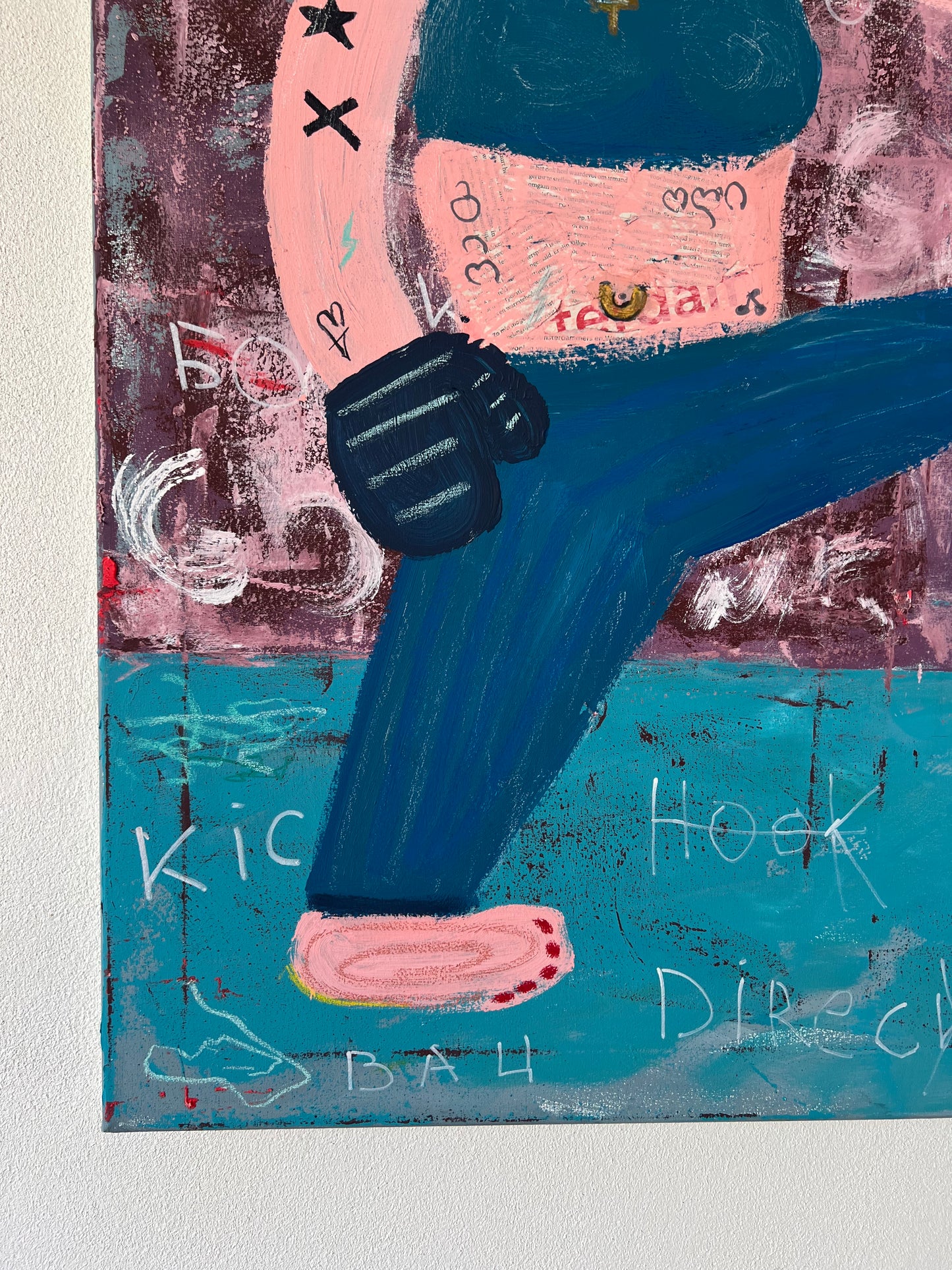 Original: My Sidekick (100 x 80 cm / 39 x 31 in)