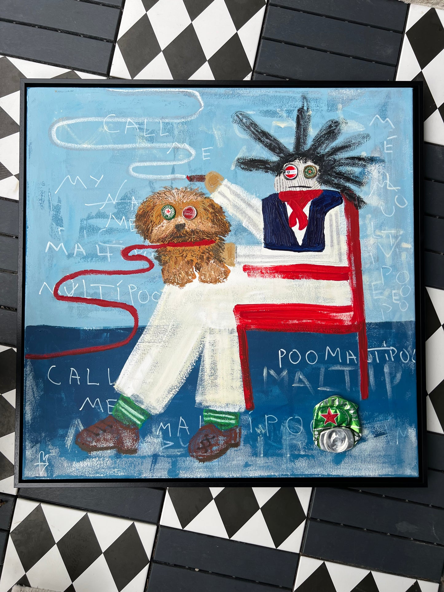 Canvas print: Call me maltipoo [Limited Edition]