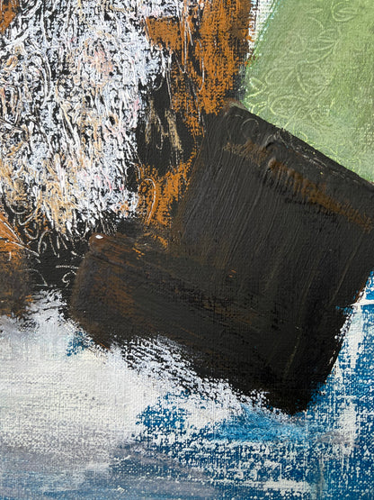 Saint Brrnard (90 x 90 cm / 35 x 35 in)