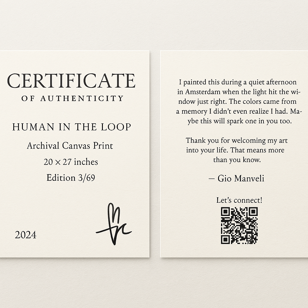 2 x Canvas prints: Cineac