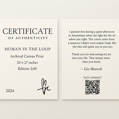 2 x Canvas prints: Cineac