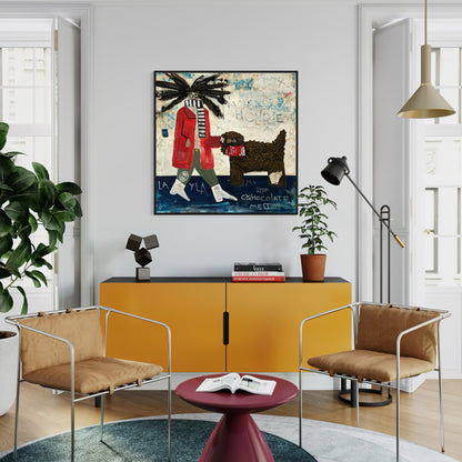 Canvas print: My little chocolate melt