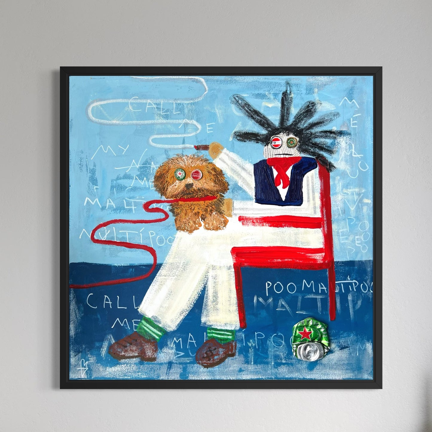 Canvas print: Call me maltipoo [Limited Edition]