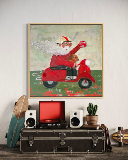 Canvas print: Born to be mild [Limited Edition]