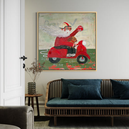 Canvas print: Born to be mild [Limited Edition]