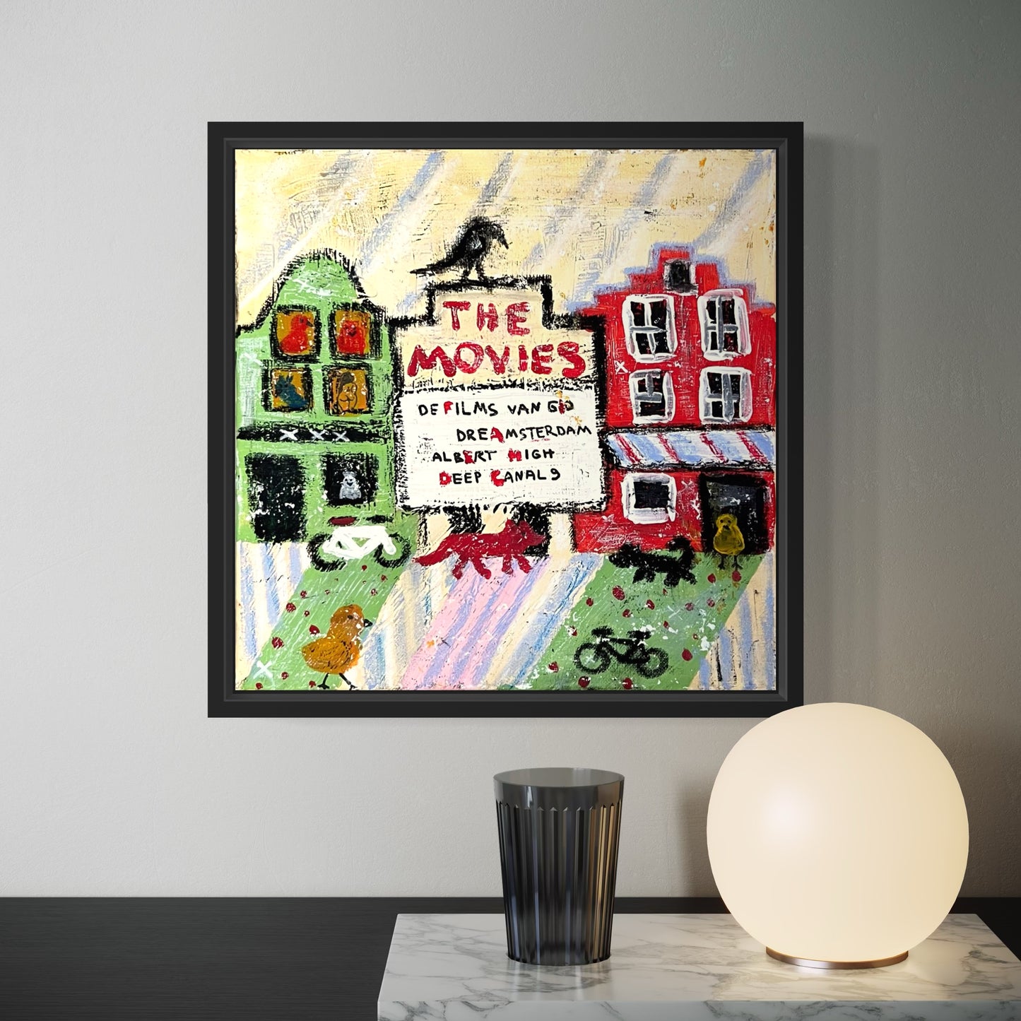 Canvas print: the movies